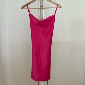 Cider Hot Pink Barbie Mini Dress